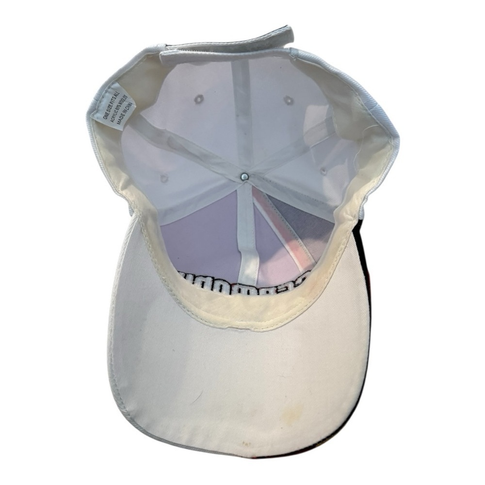 Germany Deutschland White Embroidered Patriotic Flag 2006 Strapback Hat - Picture 11 of 12